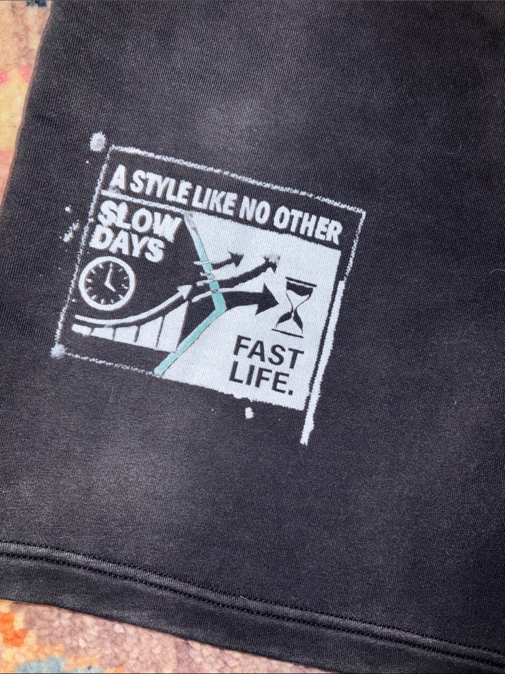 MENS ALPHASTYLE MANOD SWEATSHORT - Picture 7 of 8